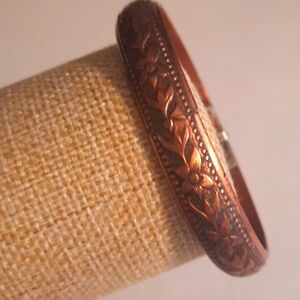 Womens whiting and davis copper bracelet